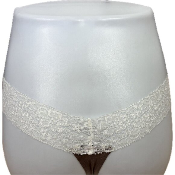 Honeydew Intimates S/M Assorted Fall Color Lace Waist Bow Thong Panties-Set of 5 - Picture 9 of 15